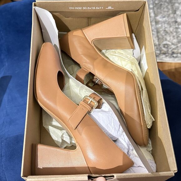 Dolce Vita Women's Lakota Mary Jane Caramel Heels Size 8.5 - Picture 8 of 11